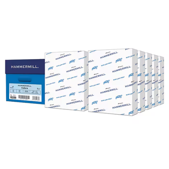 Picture of 8.5x11 20# BLUE HAMMERMILL OPAQUE COLORS SMOOTH 5000/CTN 103309